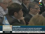 Argentina: comisiones parlamentarias respaldan ley pro buitre