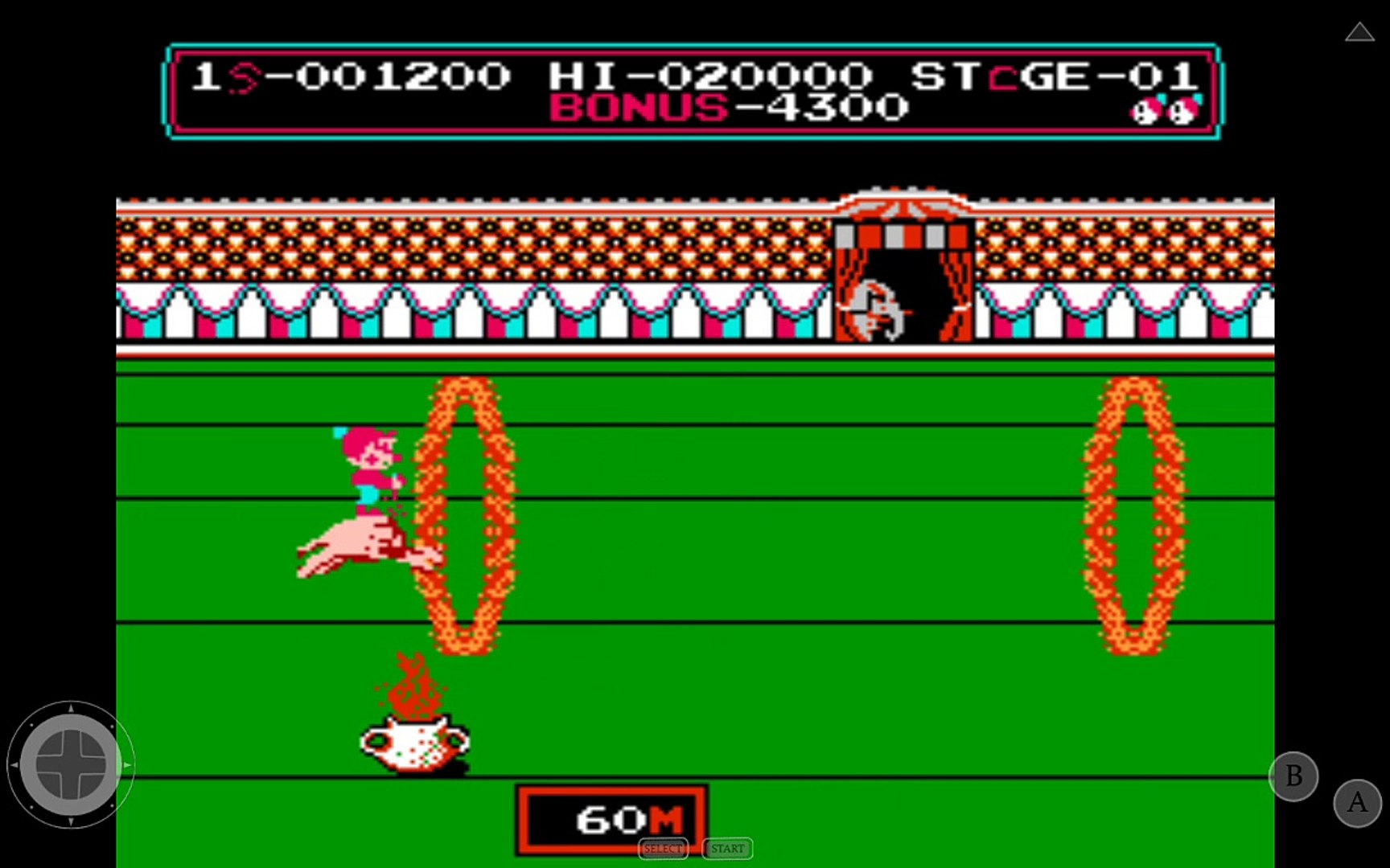 LETSPLAY GAMEPLAY WALKTHROUGH GAMING CONSOLE NES ● DENDY ★ CIRCO CHARLIE ★ 8 БИТНАЯ ИГРА