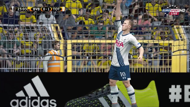 [FIFA 16 Prediction Scores] First Leg - Borussia Dortmund 1 - 2 Tottenham Hotspur - UEFA Europa League 2015/2016
