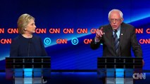 Michigan Hillary Clinton and Bernie Sanders debate events that happened in the 1990s