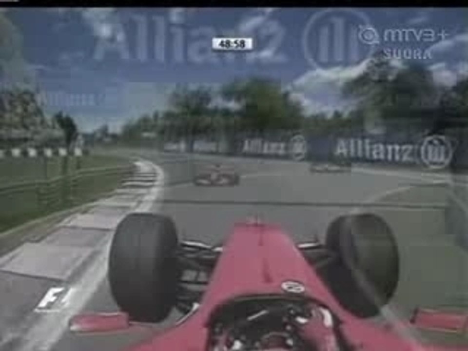 F1 04 - Canada FP2 - Schumacher Hit Wall