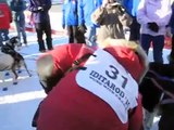 Sebastian Schnuelle Arrives in Nome for Iditarod 2011!