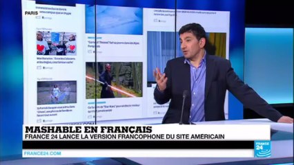Qu'est-ce-que le site Mashable avec France 24 ? Explications