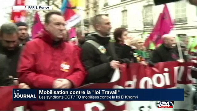 Les syndicats CGT/FO mobilisés contre la loi El Khomri