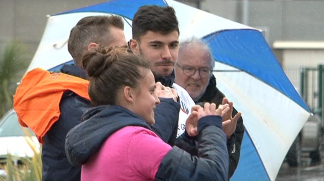 Coach MHSC avec les U13 du MUC Foot