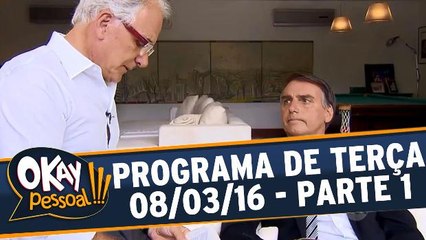 Okay Pessoal!!! 08.03.16 - Terça - Parte 1