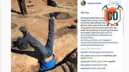 Pete Whittaker's Crack Climbing School: It's Brian On The Bog |...