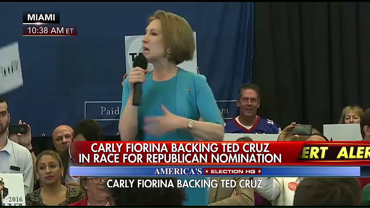 The only guy who can beat [Donald J. Trump] is Ted Cruz.