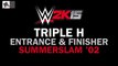 WWE 2K15 - Triple H - Summerslam 2002 Attire, Entrance & Finisher