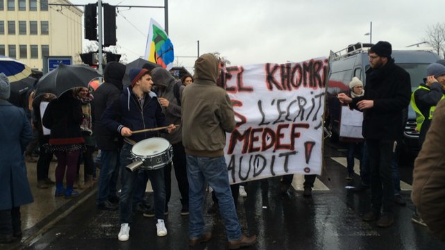 Manifestation contre la loi travail à Caen