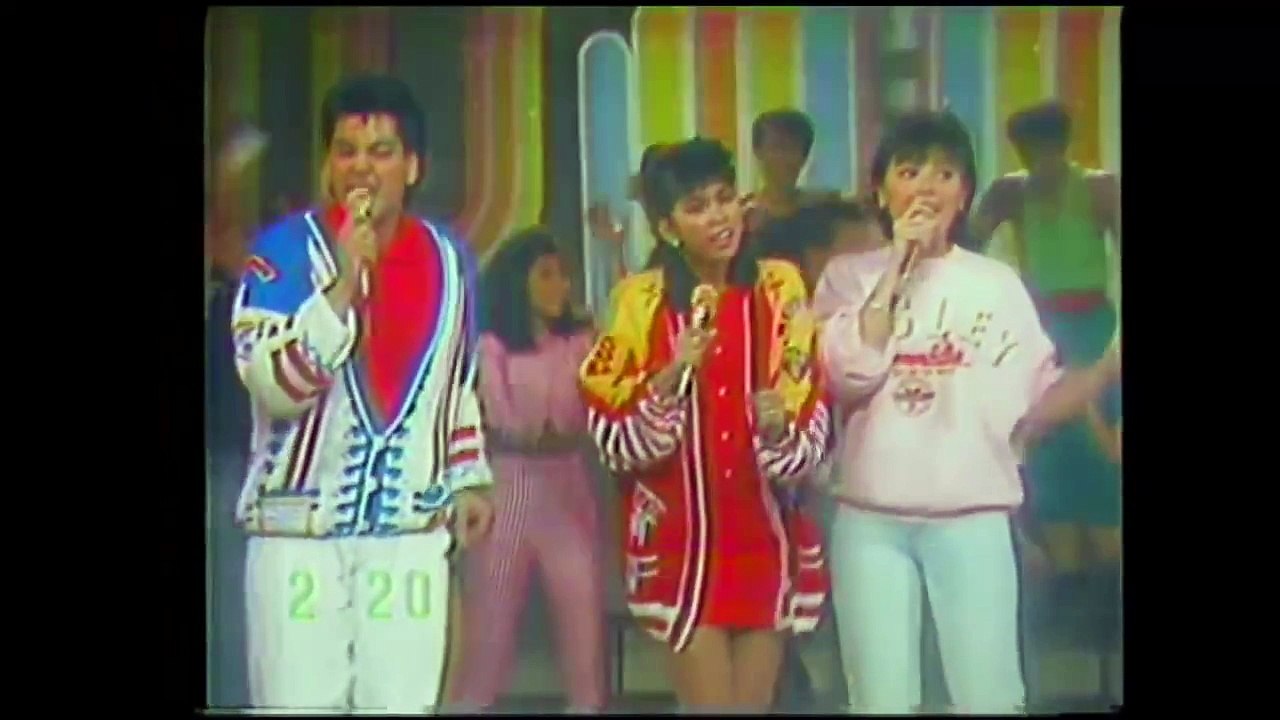 Sharon Cuneta, Martin Nievera and Pops Fernandez 1988