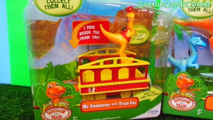 Dinosaur Train Mr. Conductor Ned Delores Oren Ollie CottonCandyCorner