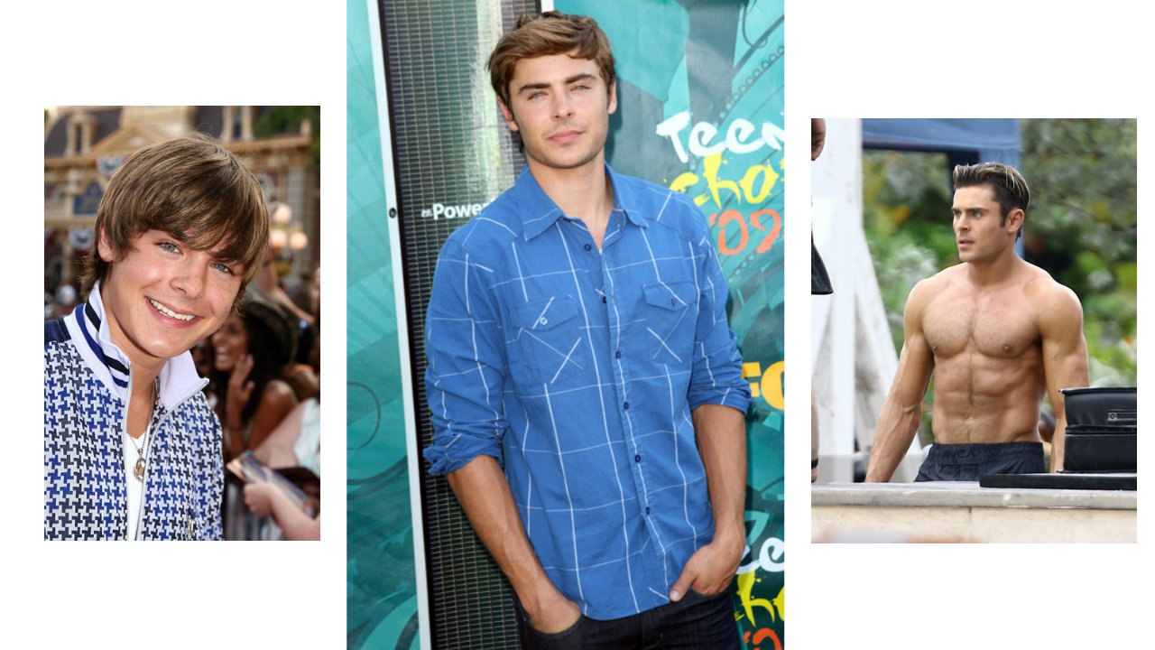 De High School Musical à Baywatch : L’incroyable transformation physique de Zac Efron