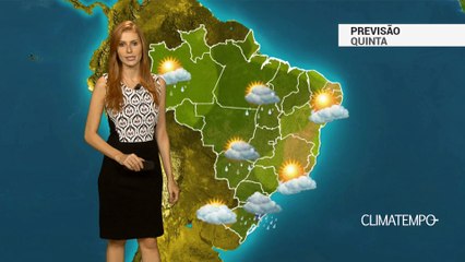 Previsão Brasil - Muita instabilidade pelo interior do país