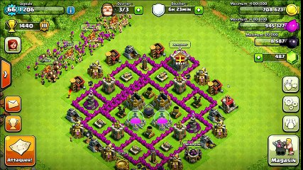 Clash Of Clan-Gobelin #6 (Course au boulets de Canon)