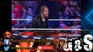 WWE RAW 7 Mars 2016 : Dean Ambrose vs Bray Wyatt