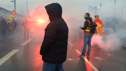 Manifestation contre la loi travail à Caen