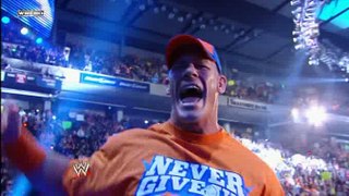 John Cena vs. Batista- Last Man Standing Match for the WWE Championship- WWE Extreme Rules 2010