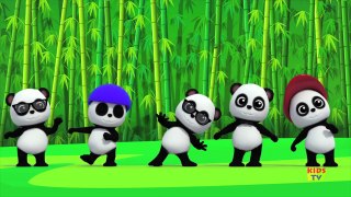 Bao Panda | Five Little Pandas | Nursery Rhyme Baby Song For Children