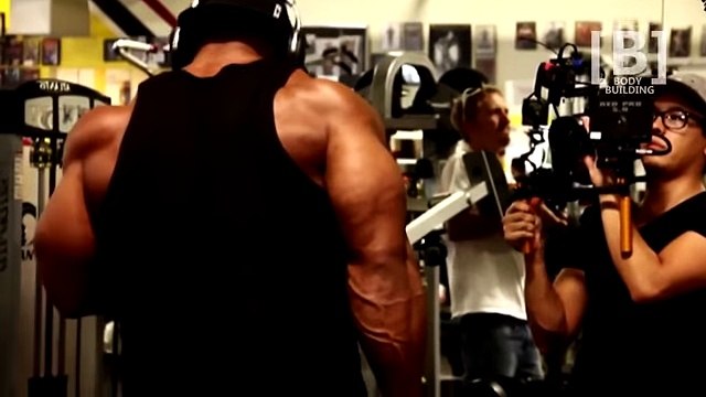 5x Mr Olympia Phil Heath Ultimate Arm Biceps Triceps Training - Video