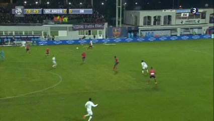All Goals HD - Gázelec Ajaccio 1-1 Marseille - 09-03-2016
