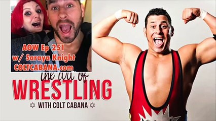 Colt Cabana podcast with Sweet Saraya Knight (Paige Mum)