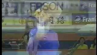 Viktoria Karpenko - 1999 Worlds Team Finals - Uneven Bars