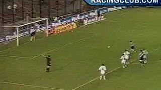 Apertura 2003 / Racing 4 - Atl. Rafaela 1 / Gol de Maximiliano Estevez