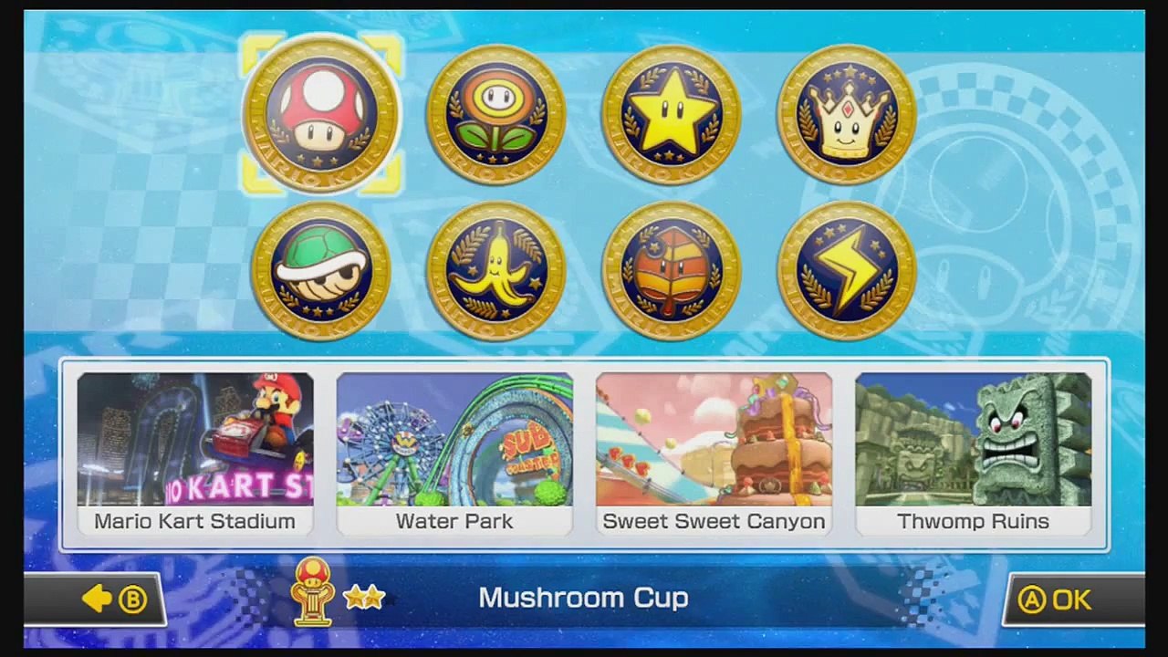 Super Mario Kart 8 Gameplay Part 18 - Lightning Cup With Bubbles