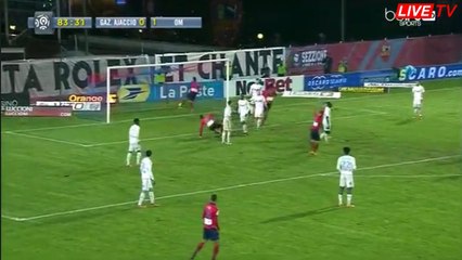 84' Larbi M. GOAL - GFC Ajaccio 1-1 Marseille 09.03.2016