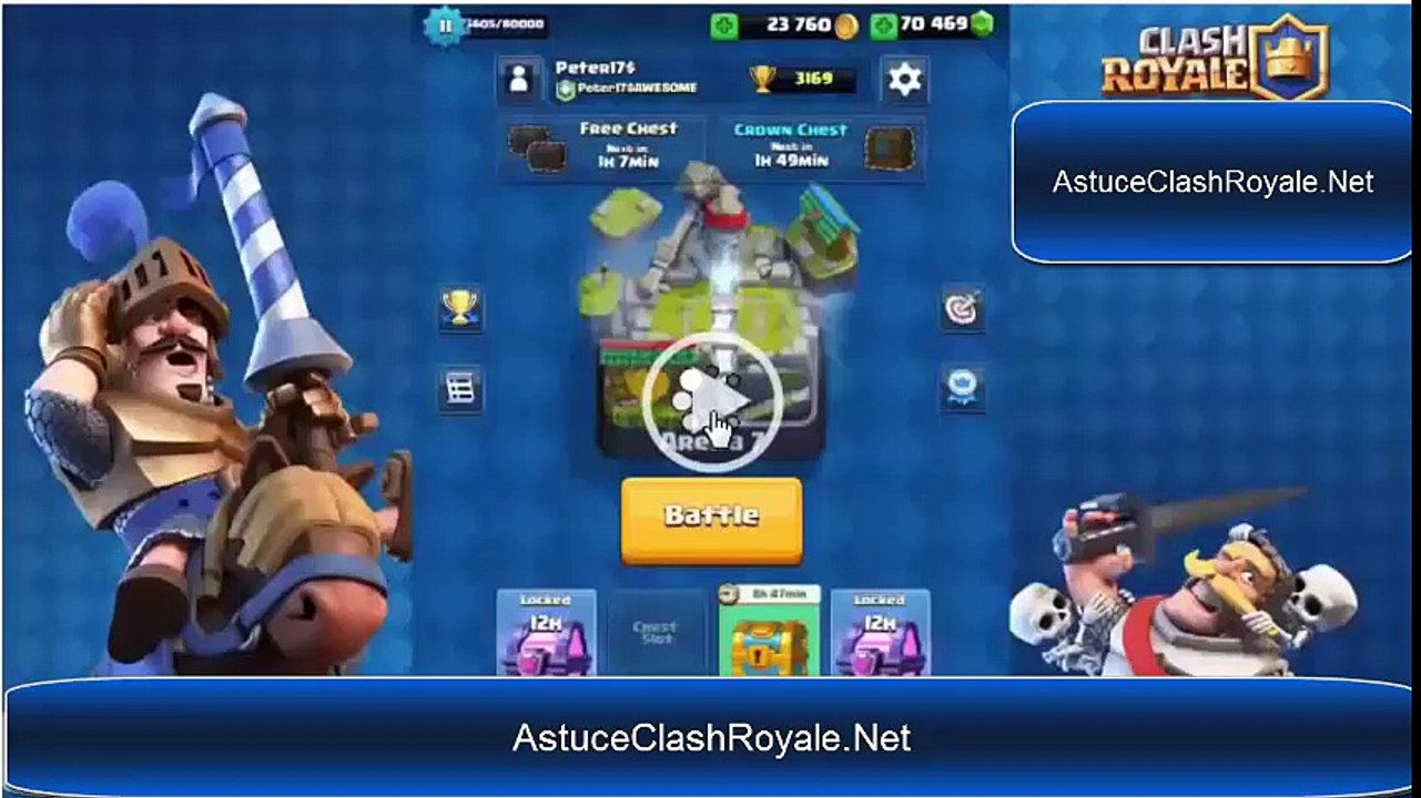 Astuce Clash Royale Video 2016 #1