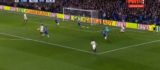 Angel Di Maria Great Chance Chelsea 0-0 PSG 09.03.2016