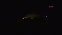 Marmaris'te Ormanlık ve Makilik Alanda Yangın