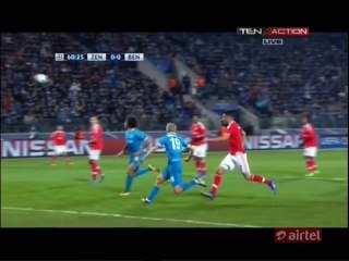 Zenit Big Chance And Ederson Excellent Save | Zenit v. Benfica - 09.03.2016