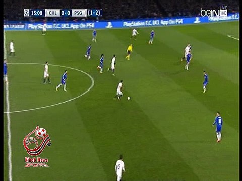 هدف باريس سان جيرمان الاول ( تشيلسي 0-1 باريس سان جيرمان ) دوري ابطال اوروبا