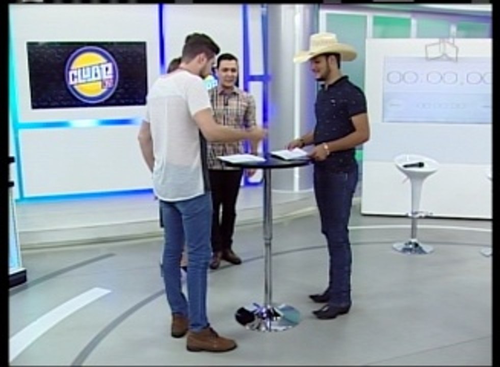 DESAFIO CLUBE TV COM BRUNO E BARRETO