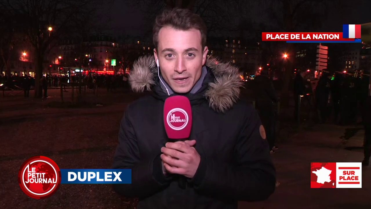 La manif contre la loi du travail - Le Petit Journal du 09/03