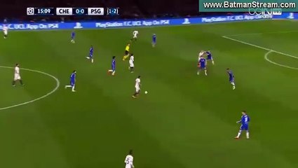 0-1 Adrien Rabiot Goal HD - Chelsea 0-1 Paris Saint German - 09.03.2016 HD