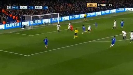 Diego Costa Goal HD - Chelsea 1-1 PSG Champions League 09-03-2016