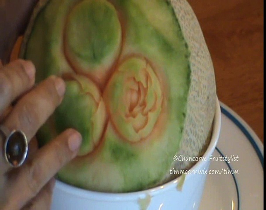 Chuncarve Cantaloupe Container part 1-แกะภาชนะ