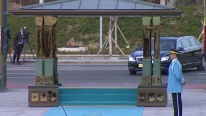 Erdoğan, Ukrayna Devlet Başkanı Poroşenko'yu Resmi Törenle Karşıladı (2)