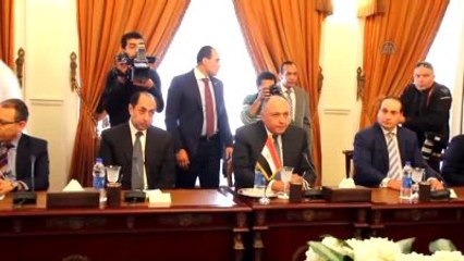 Fransa Dışişleri Bakanı Ayrault'un Mısır Ziyareti