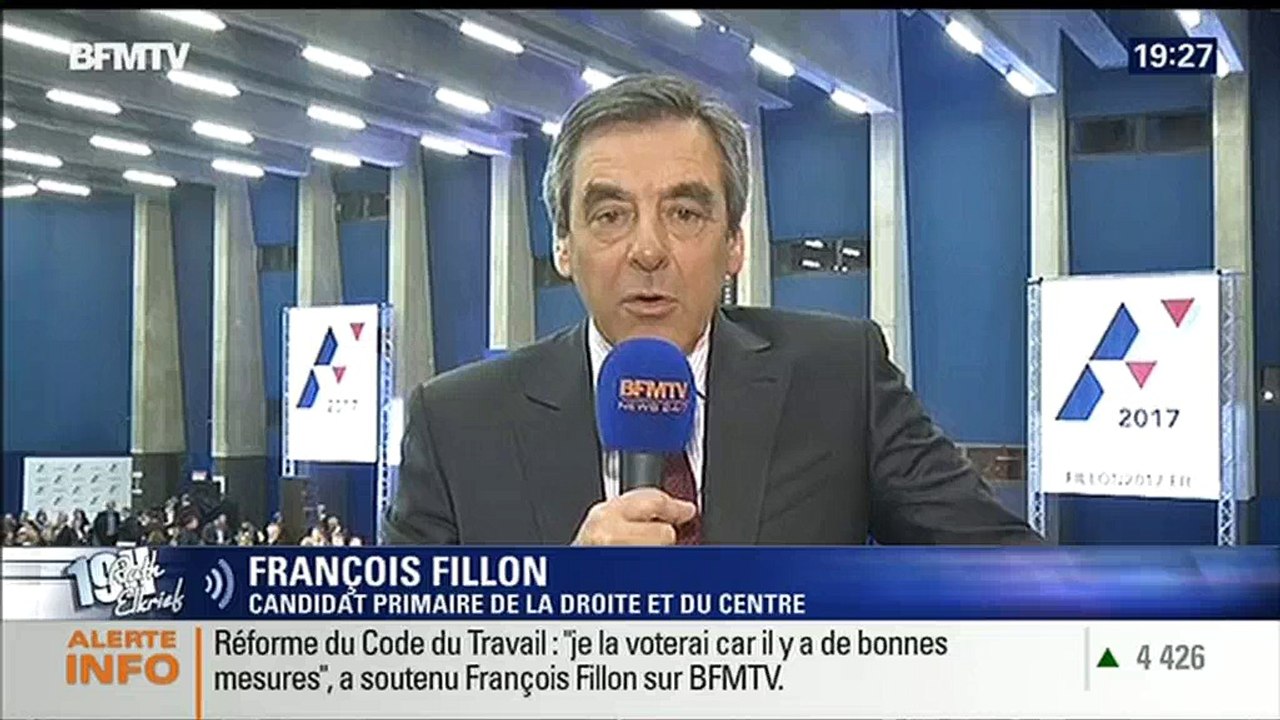 L'interview impossible de François Fillon sur BFMTV 2/2