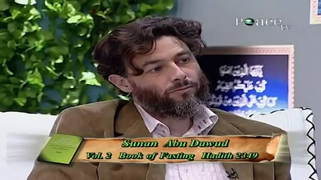 What did Prophet Muhammad(PBUH) prefer to eat breaking his Fast -- Dr Zakir Naik