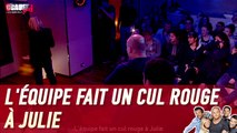 L'équipe fait un cul rouge à Julie - C'Cauet sur NRJ