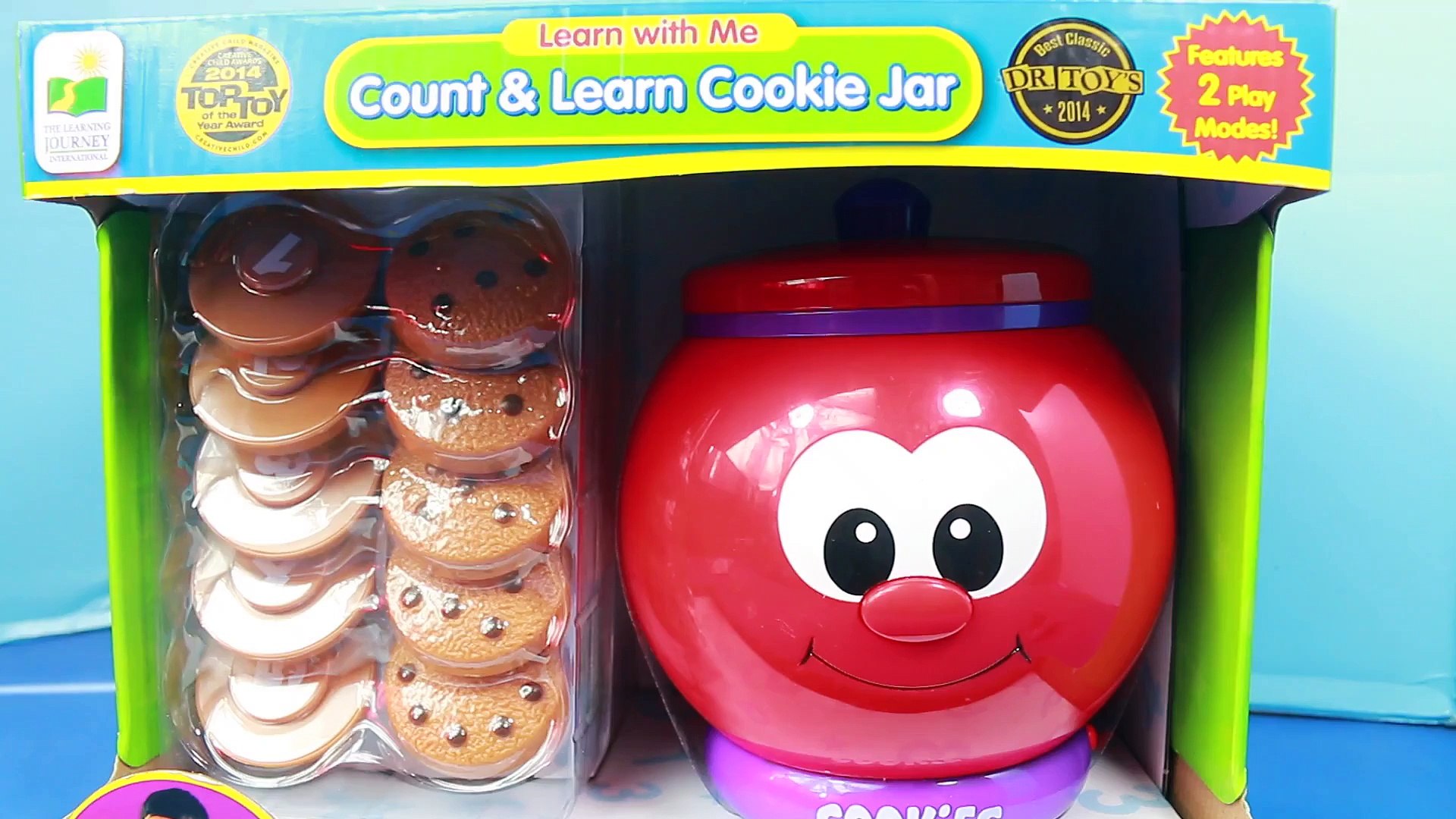 count and learn cookie jar