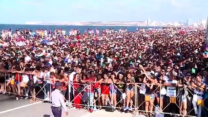 Así fue el primer concierto en Cuba de un artista estadounidense en años