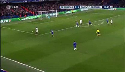 Zlatan Ibrahimovic Goal HD - Chelsea 1-2 PSG - 09-03-2016