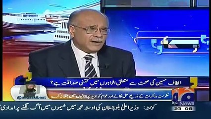 Altaf Hussain seriously ill but still alive- Najam Sethi