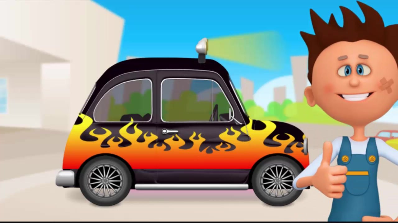 Мультики про машинки.Развивающие мультфильмы. Автомастерская механик Макс